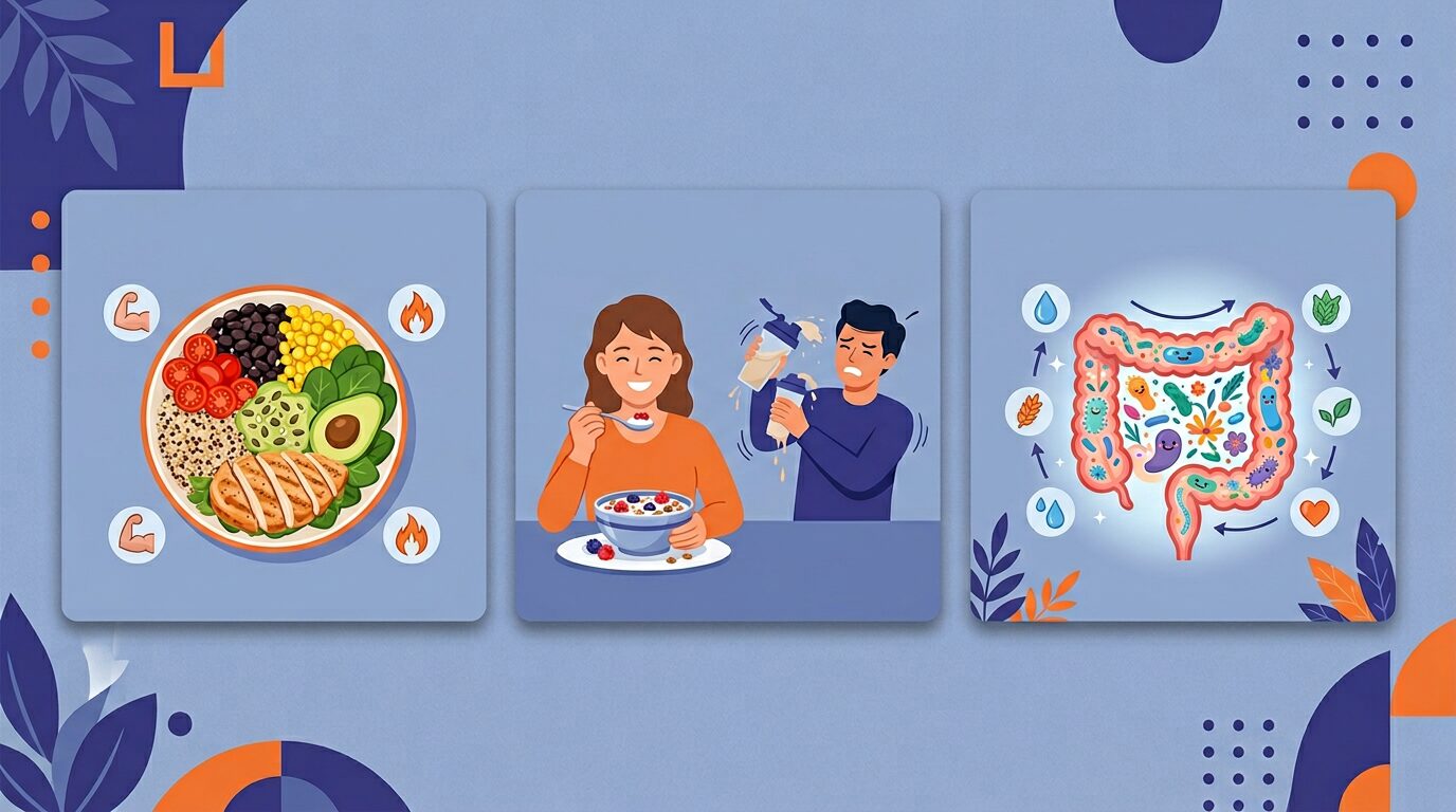 プロテインとヨーグルトを混ぜることの3つのメリット